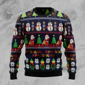A Merry Lego Christmas Ugly Sweater