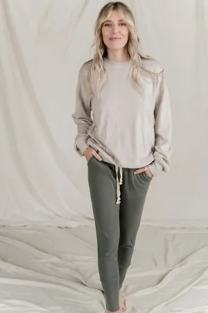 Ampersand Ave Ladies Wanderlust Performance Fleece University Pullover