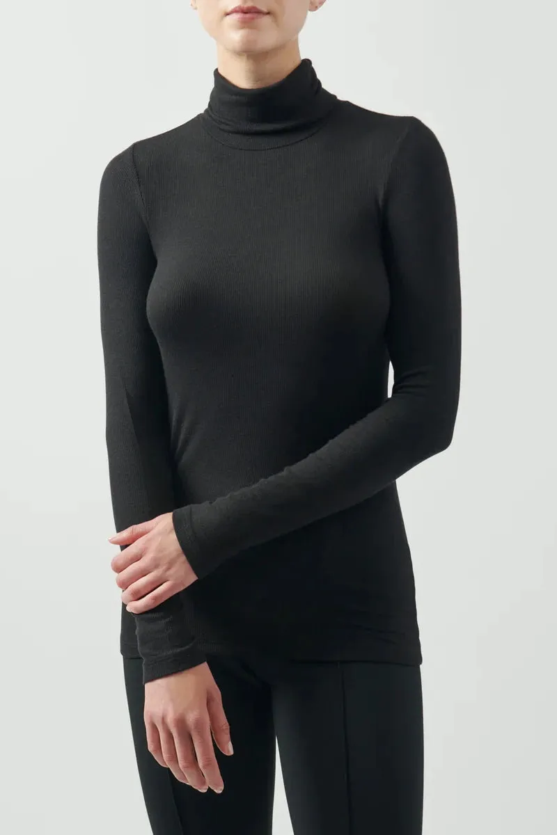 ATM Modal Ribbed Turtleneck