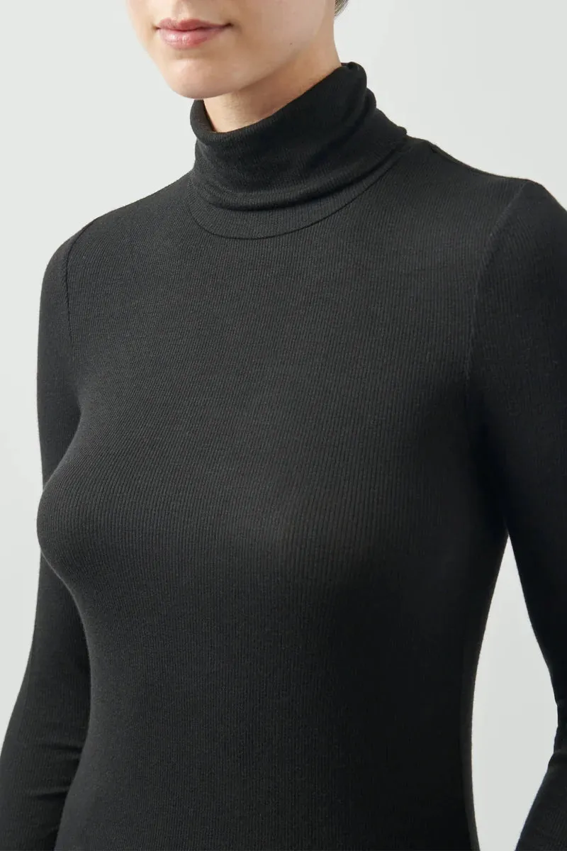 ATM Modal Ribbed Turtleneck