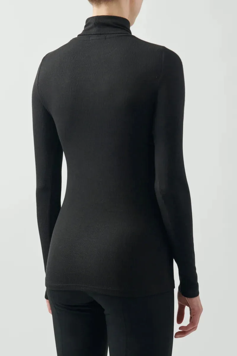 ATM Modal Ribbed Turtleneck
