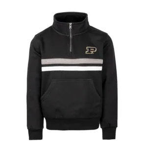 Authentic Brand - Purdue University Fleece Pullover in Black