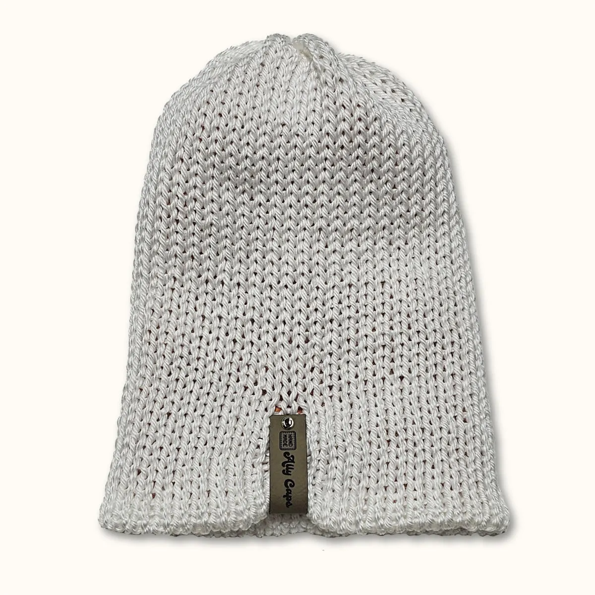Beanie - Orange and White Reversible (Final Sale)