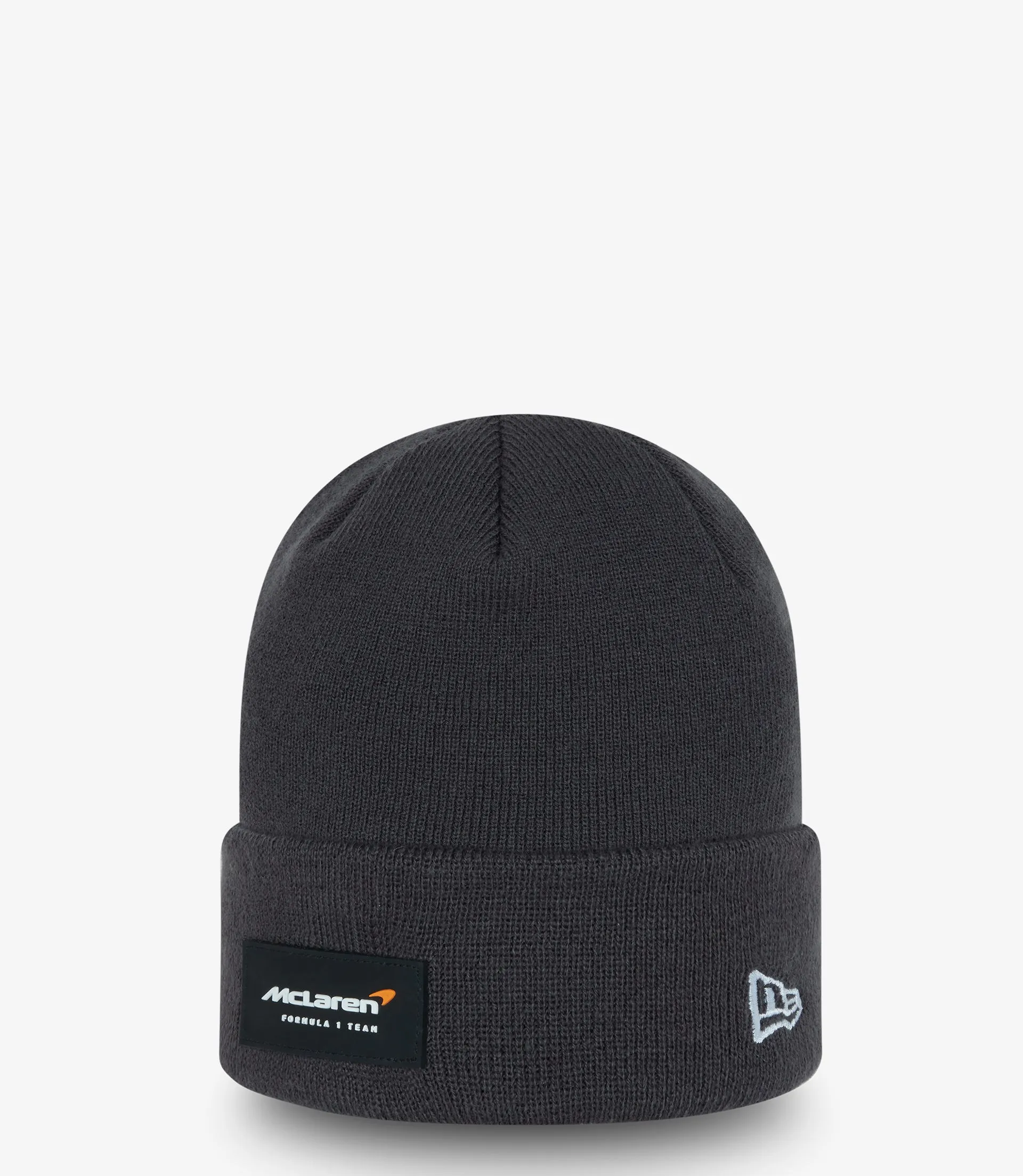 Black McLaren New Era Essential Cuff Beanie