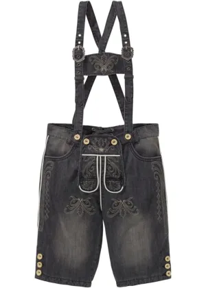 Bpc Selection Traditional Regular Fit Jean Shorts, Black