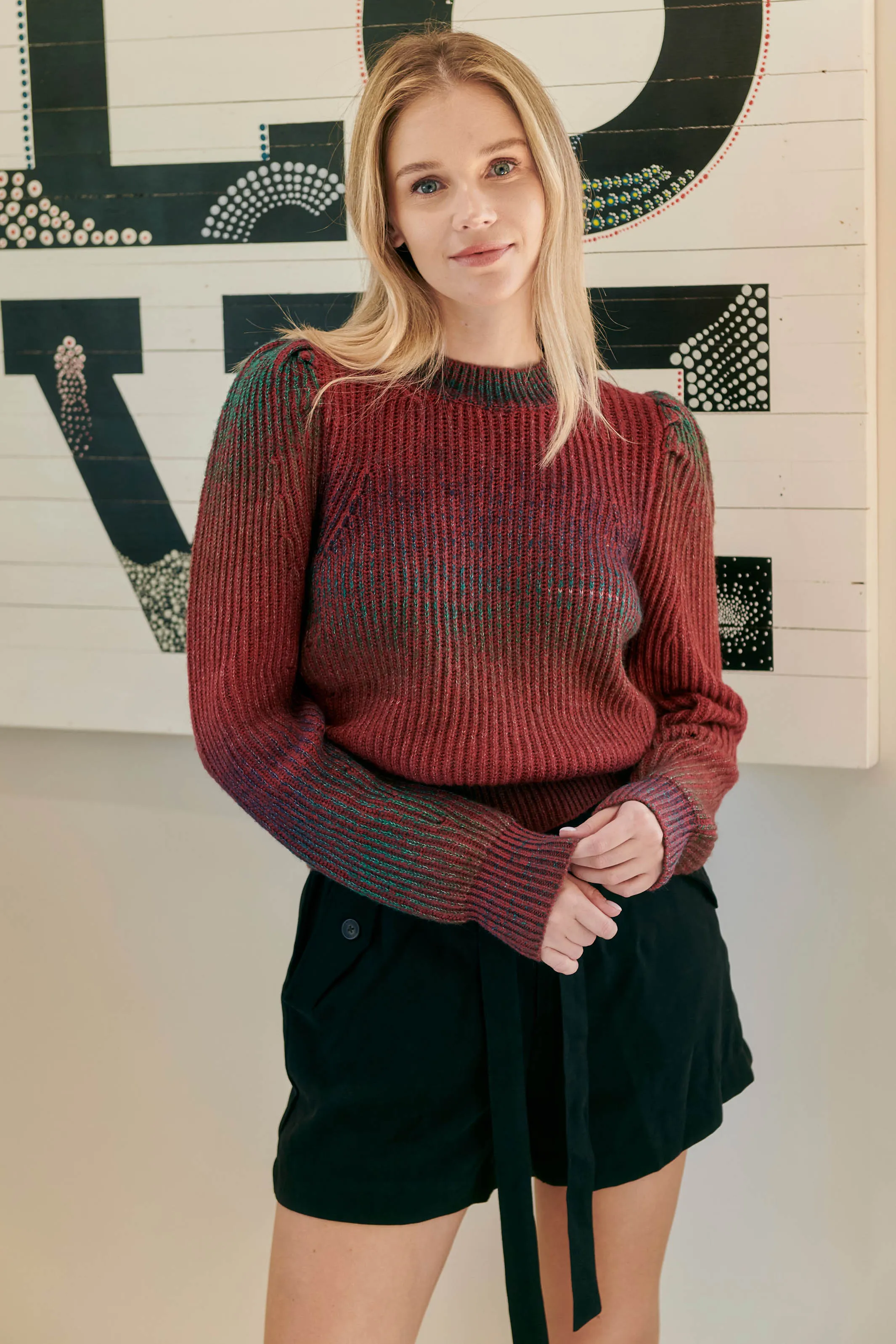 Brooke Sweater - Multi Stripe