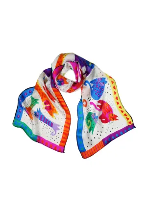 Colorful Cats Scarf
