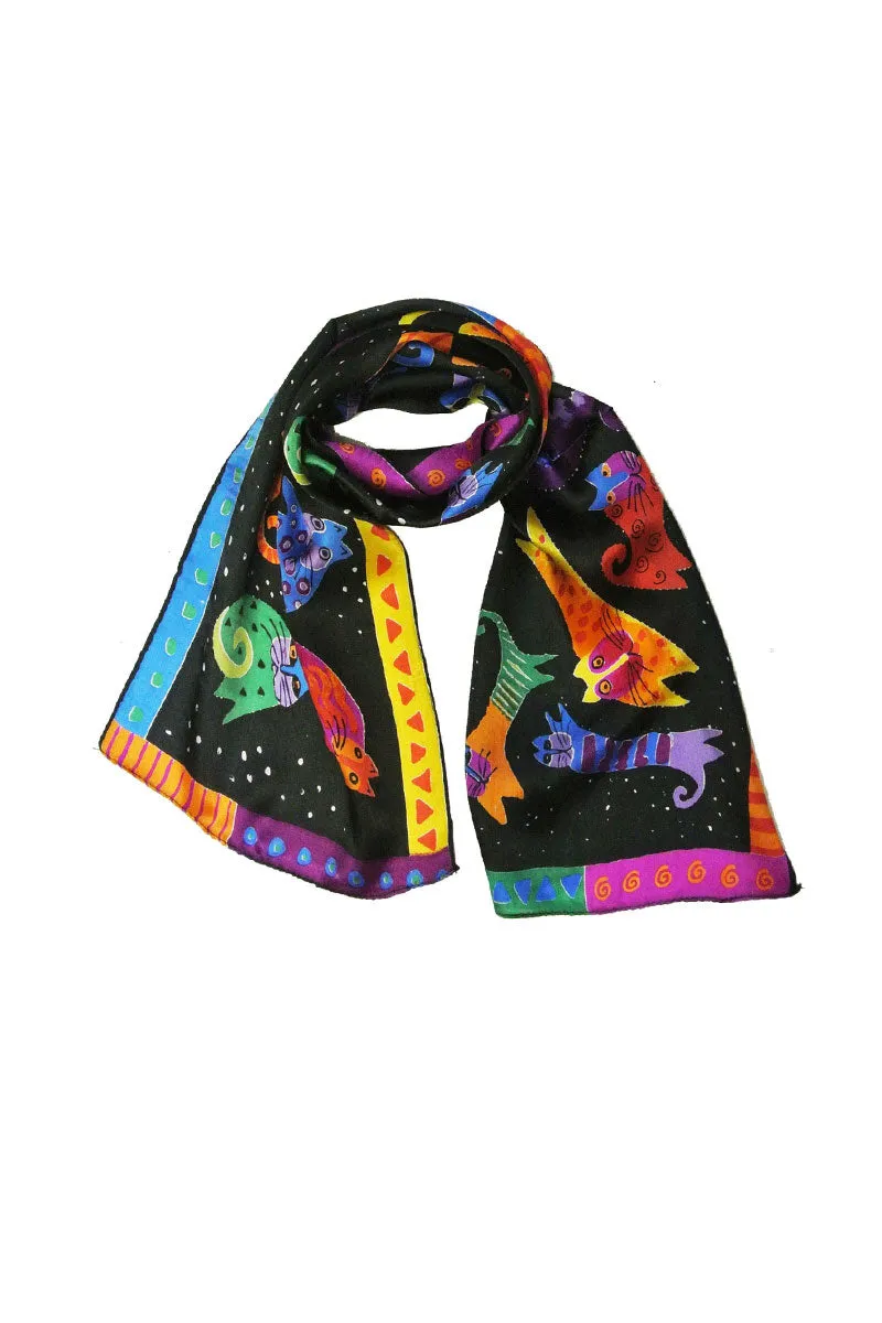 Colorful Cats Scarf