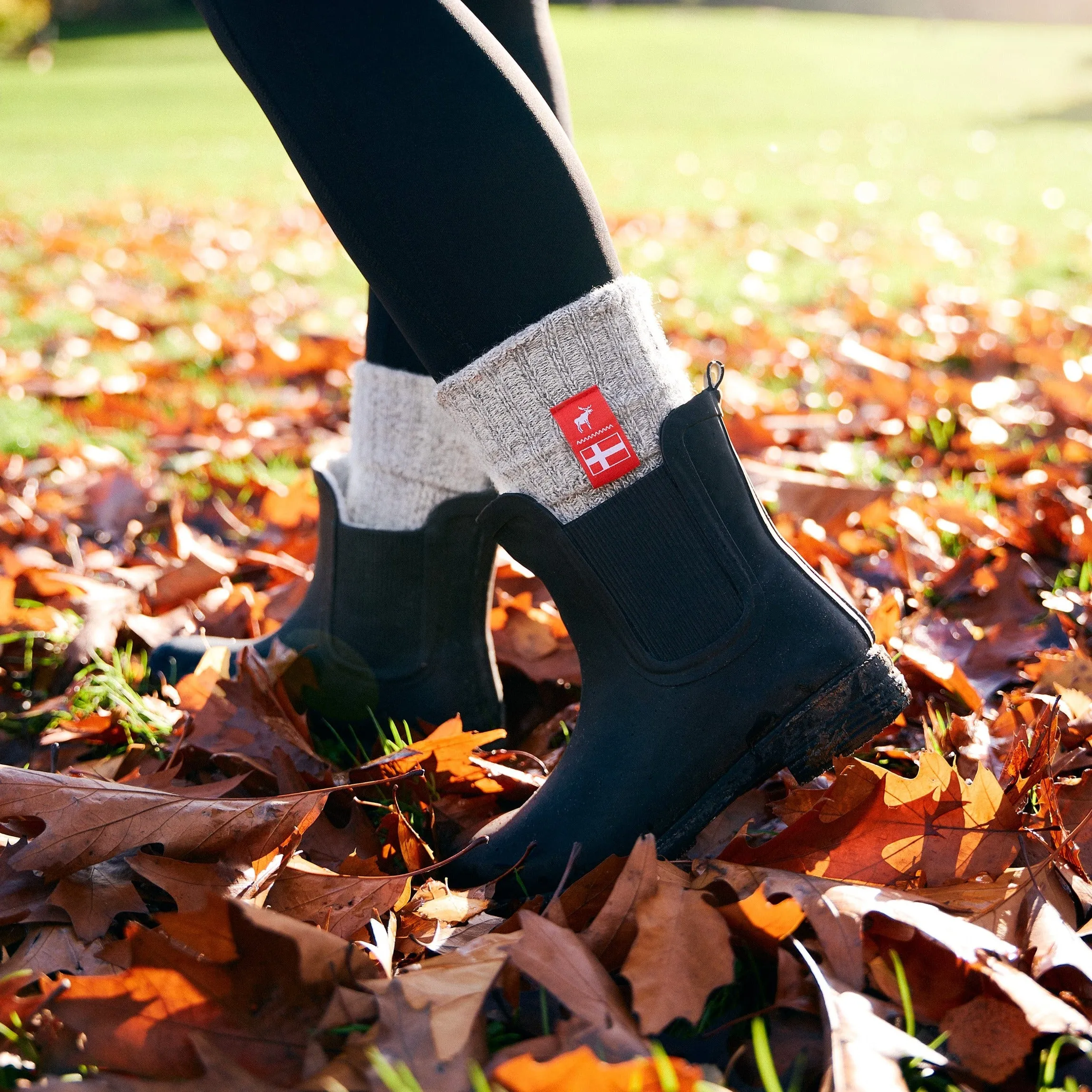 Danish Hygge Socks - Sky Grey