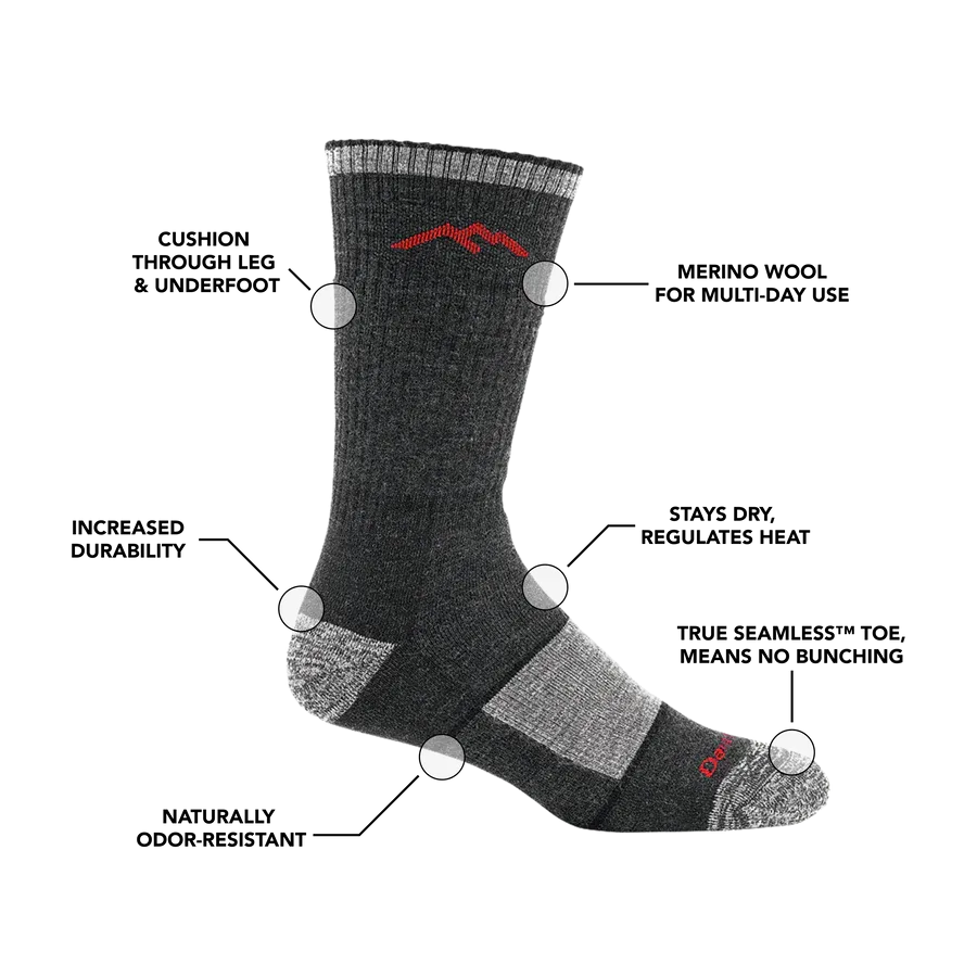 Darn Tough Hiker Boot Midweight with Full Cushion Socks