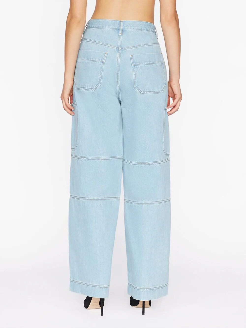 Frame - Oversized Cargo Jean in Genoa