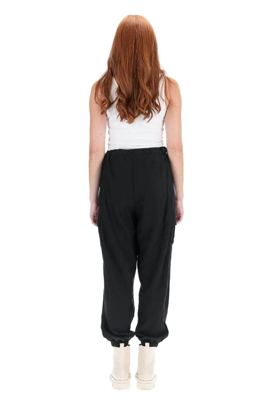Hannah Cargo Pant Black