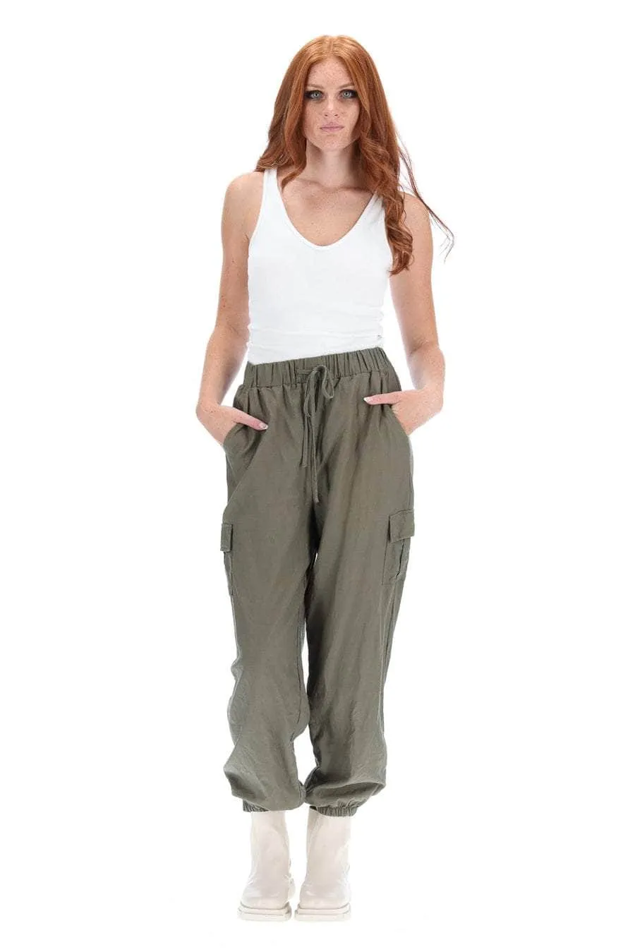 Hannah Cargo Pant Khaki