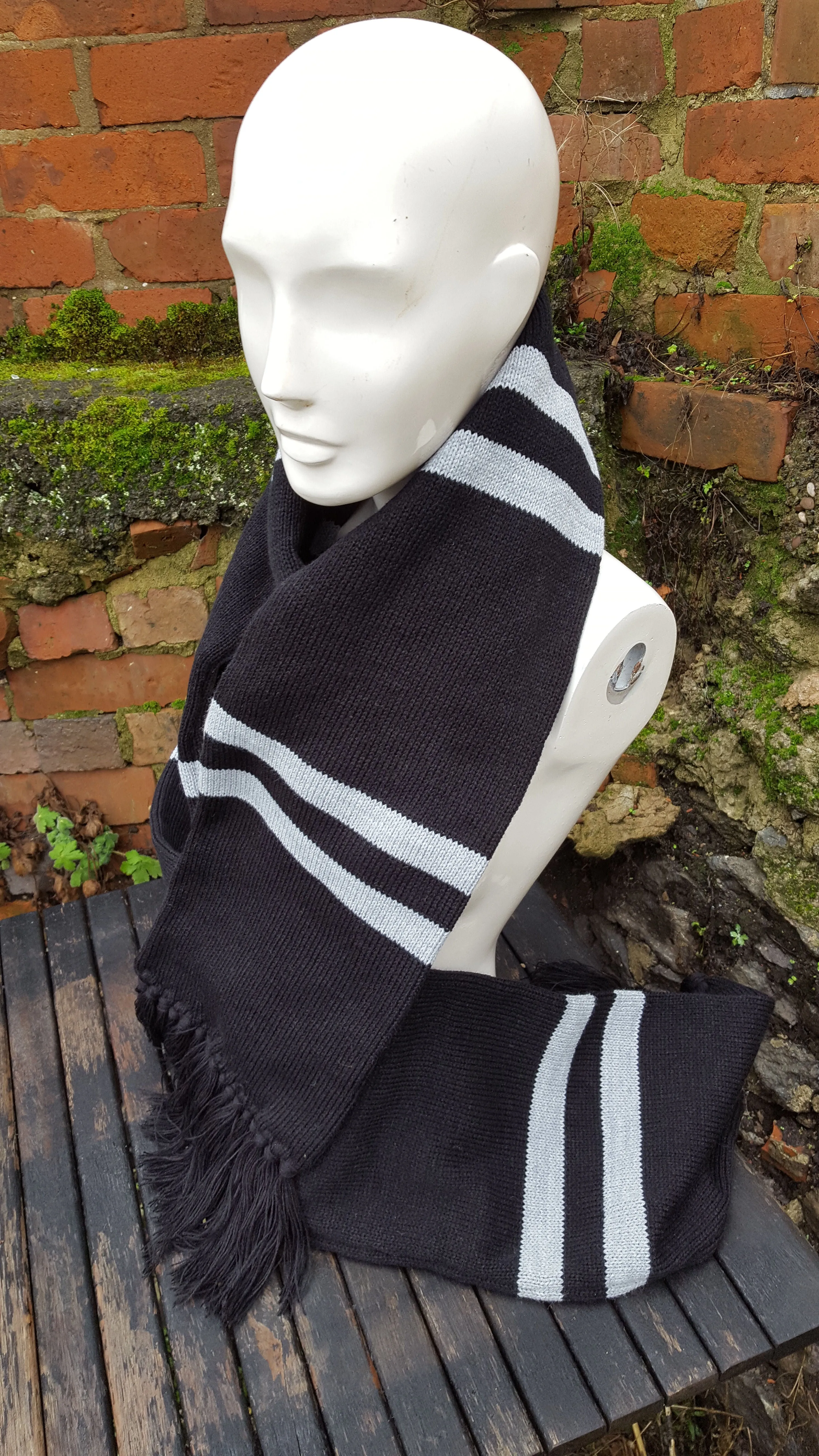 Harry Potter inspired, "Always" scarf, Hogwarts and the wizarding world cosplay item
