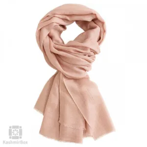 Light Pink  Woolen Stole