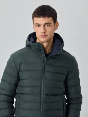 Lightweight Padded Mix Down Jacket