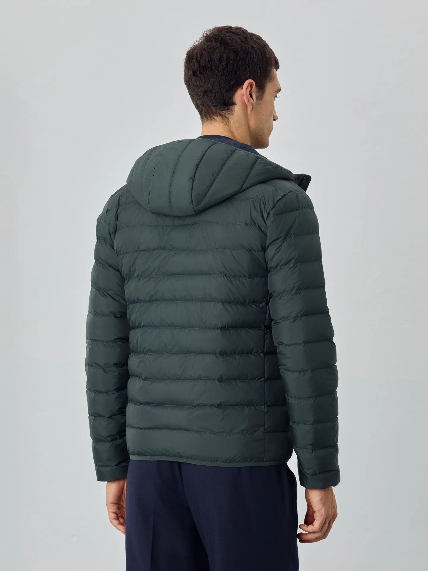 Lightweight Padded Mix Down Jacket