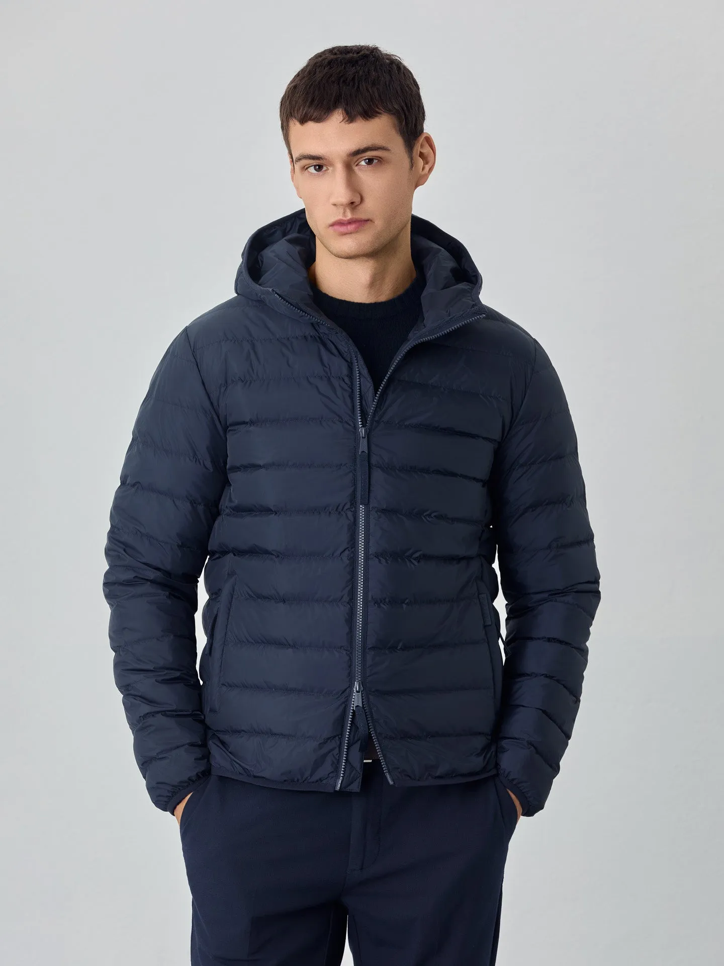 Lightweight Padded Mix Down Jacket