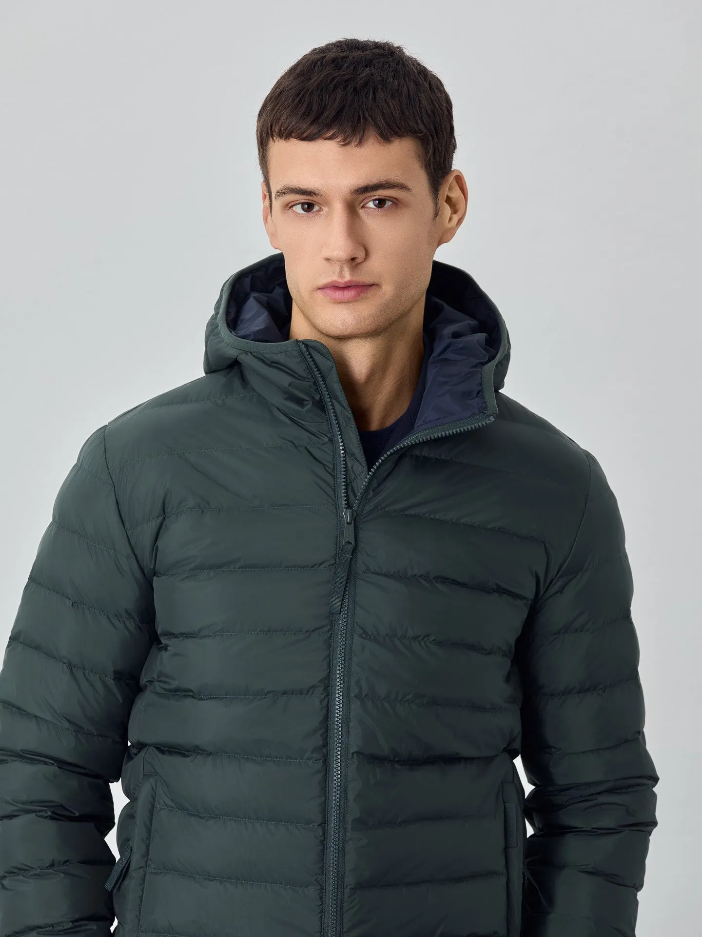 Lightweight Padded Mix Down Jacket