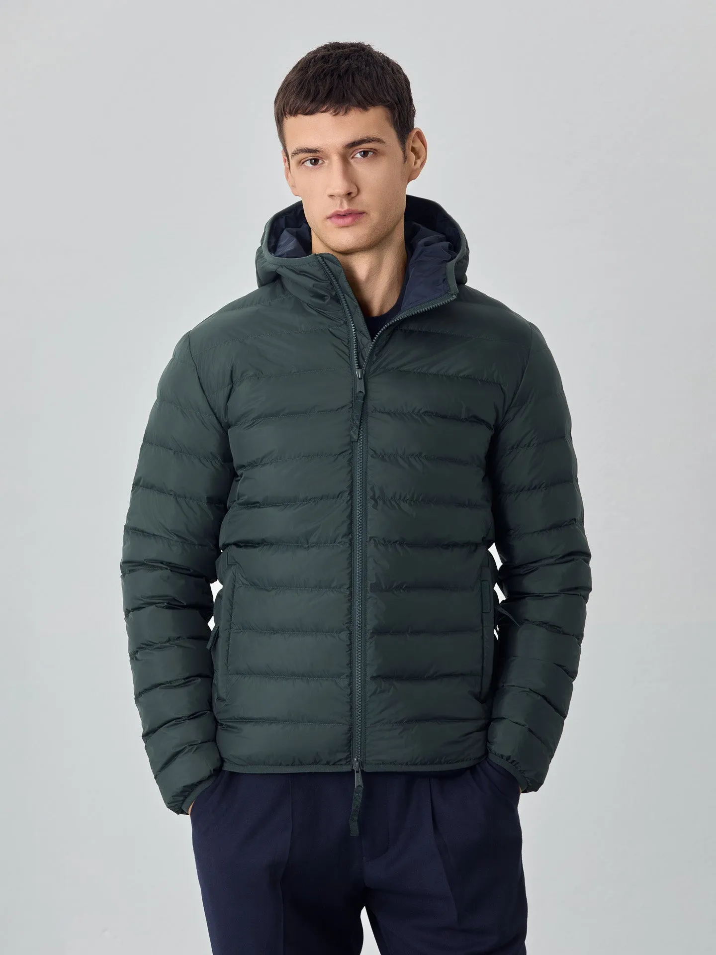 Lightweight Padded Mix Down Jacket