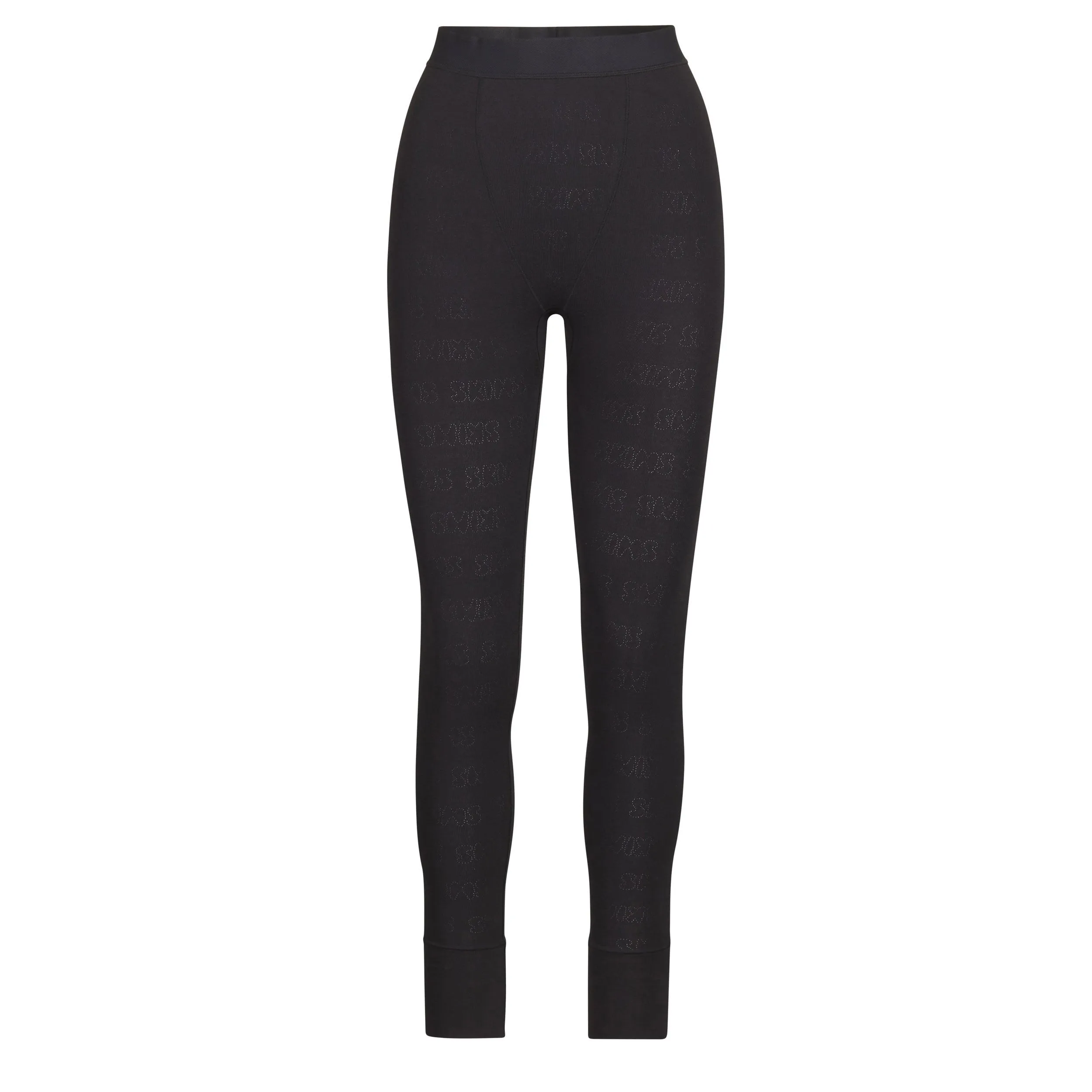 LOGO POINTELLE LEGGING | SOOT