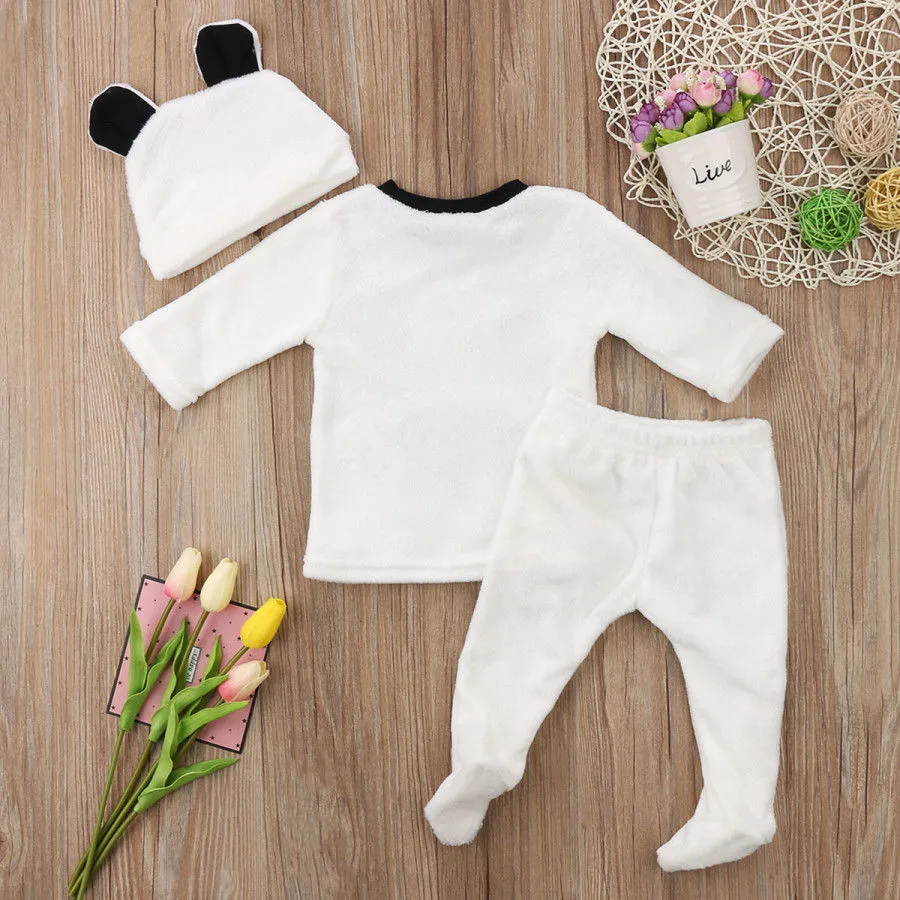 Long Sleeve Fleece Jumpsuit Set