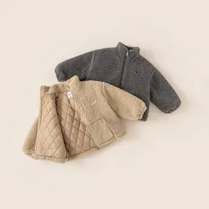 Luca Patchwork Plush Quilted Jacket