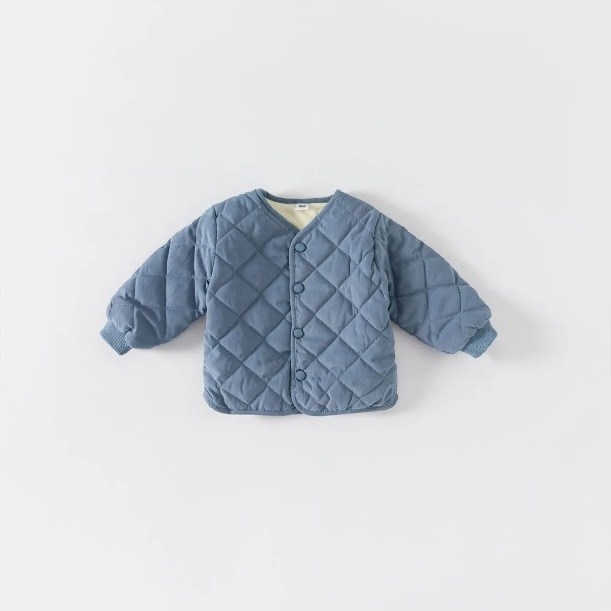 Luca Solid Color Quilted Jacket