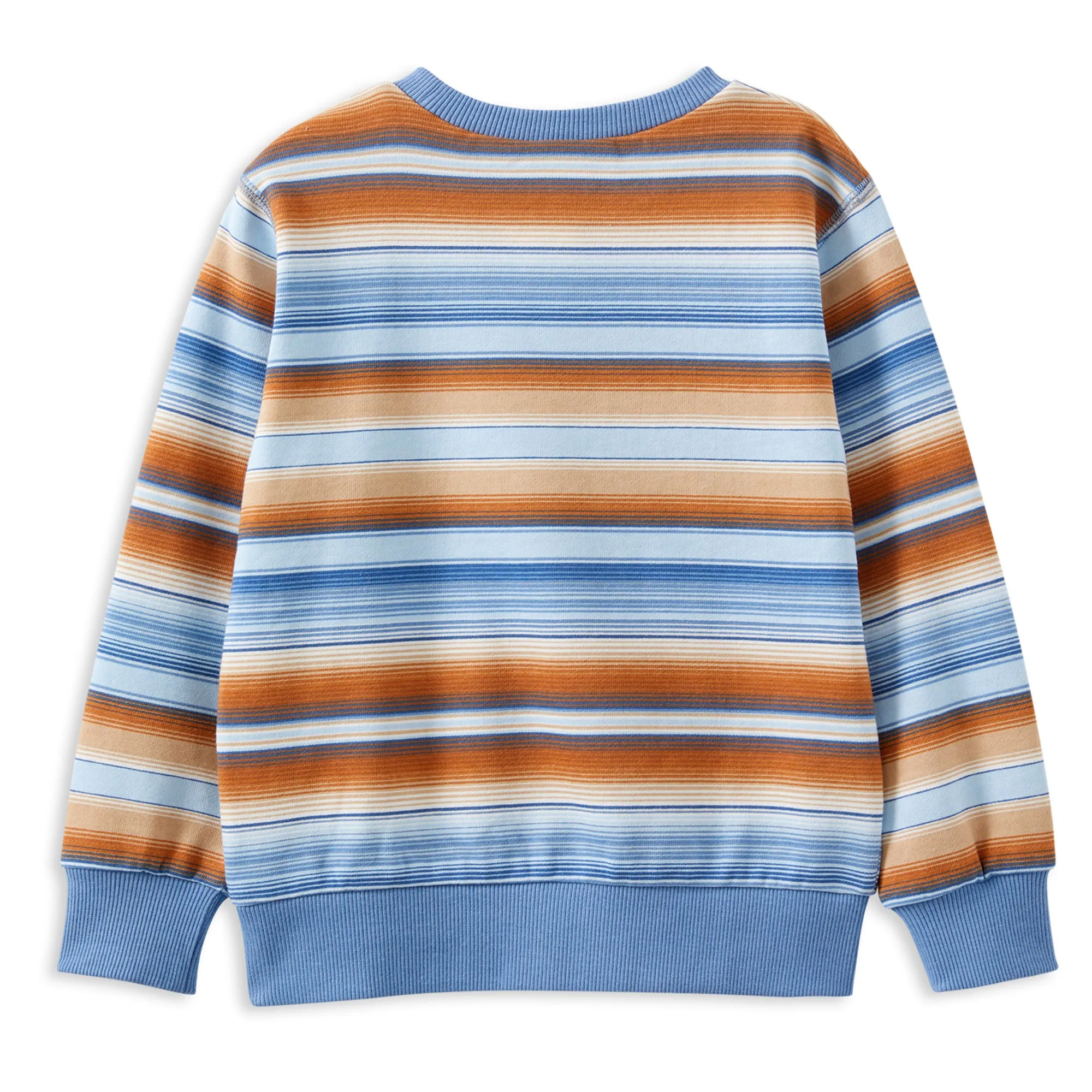 Milky Ombre Stripe Fleece Sweat