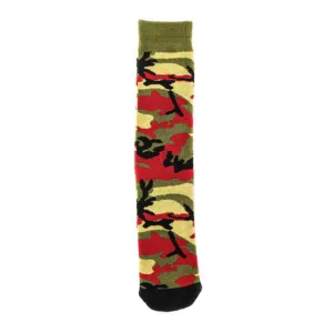 No Bad Ideas Rasta Cammo Boot Socks