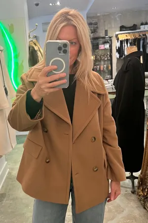 Normeet - Cashmere   Wool Car Coat
