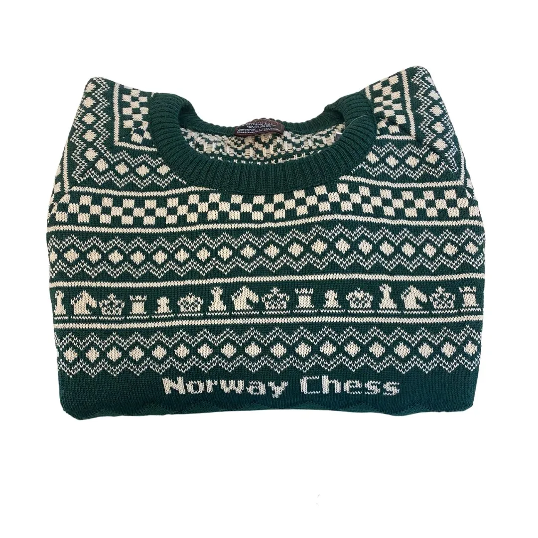 Norway Chess Wool Sweater