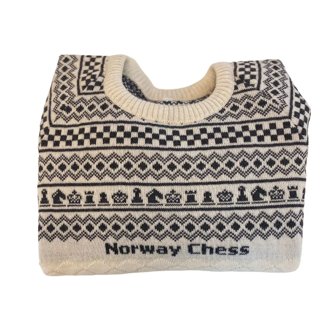 Norway Chess Wool Sweater
