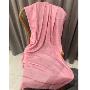 Pink Bling Julian Pure Cashmere Pashmina shawl