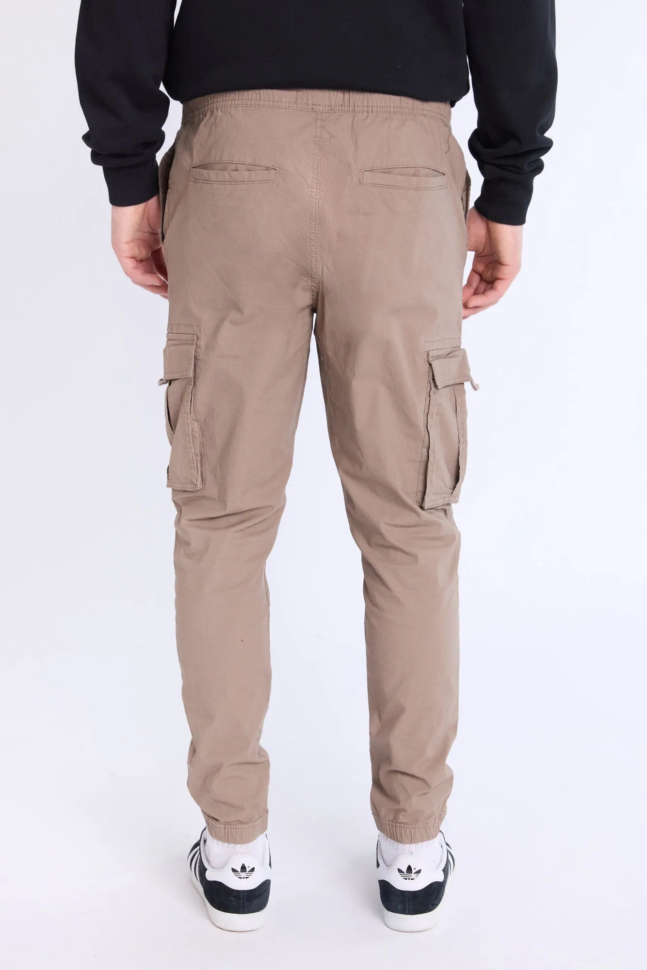 Poplin Cargo Jogger
