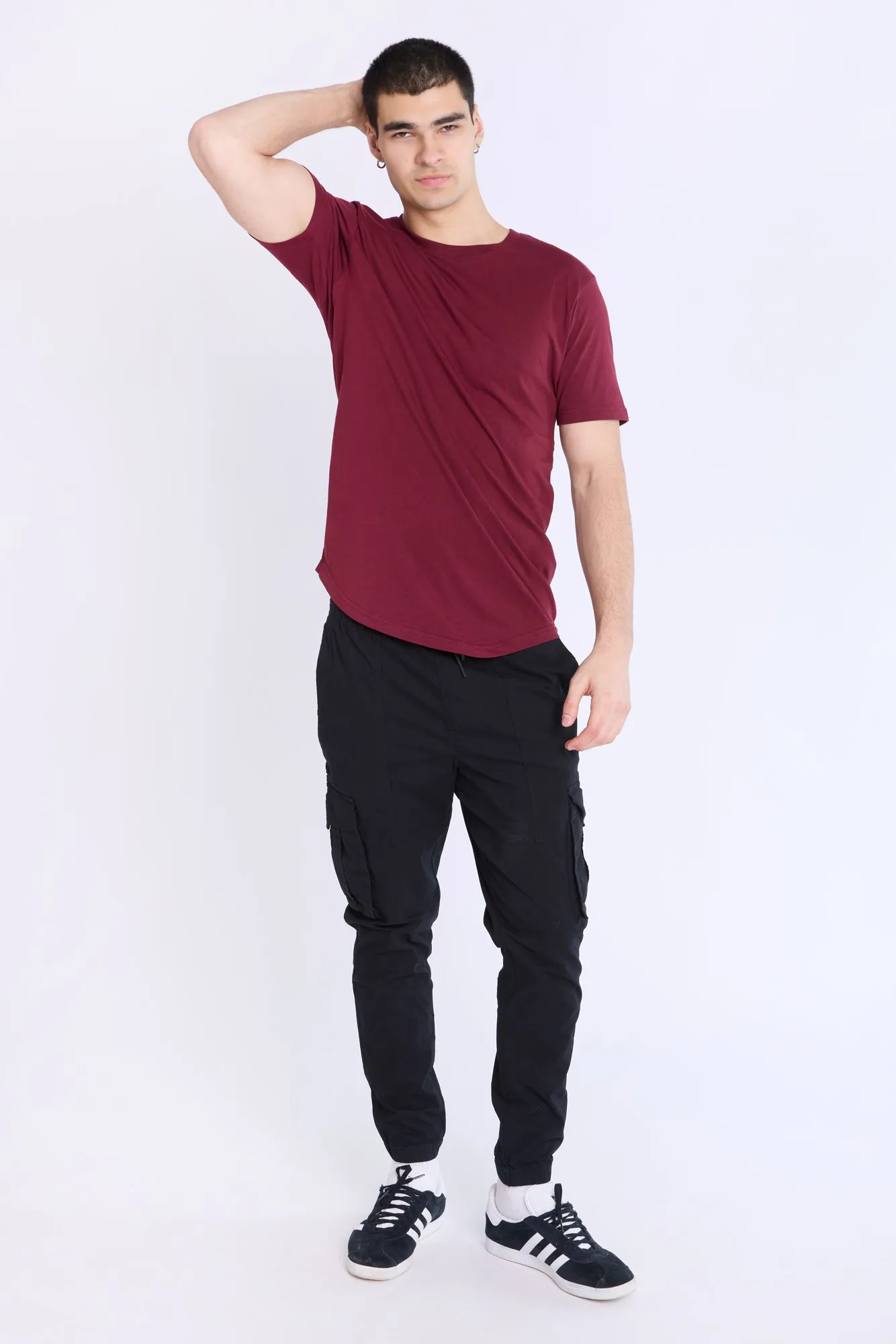 Poplin Cargo Jogger