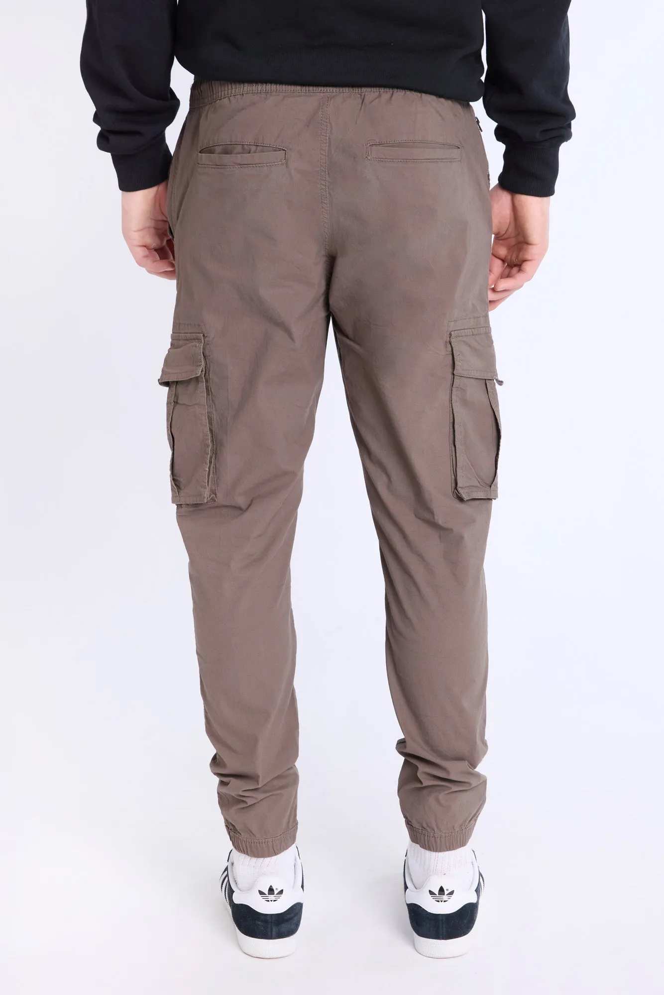 Poplin Cargo Jogger