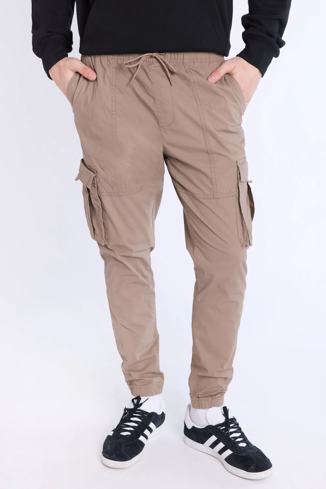 Poplin Cargo Jogger