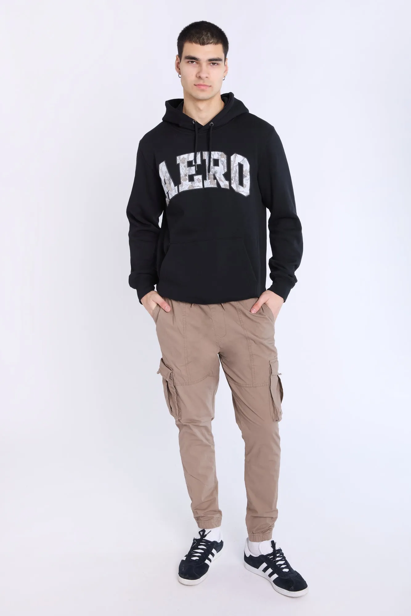 Poplin Cargo Jogger