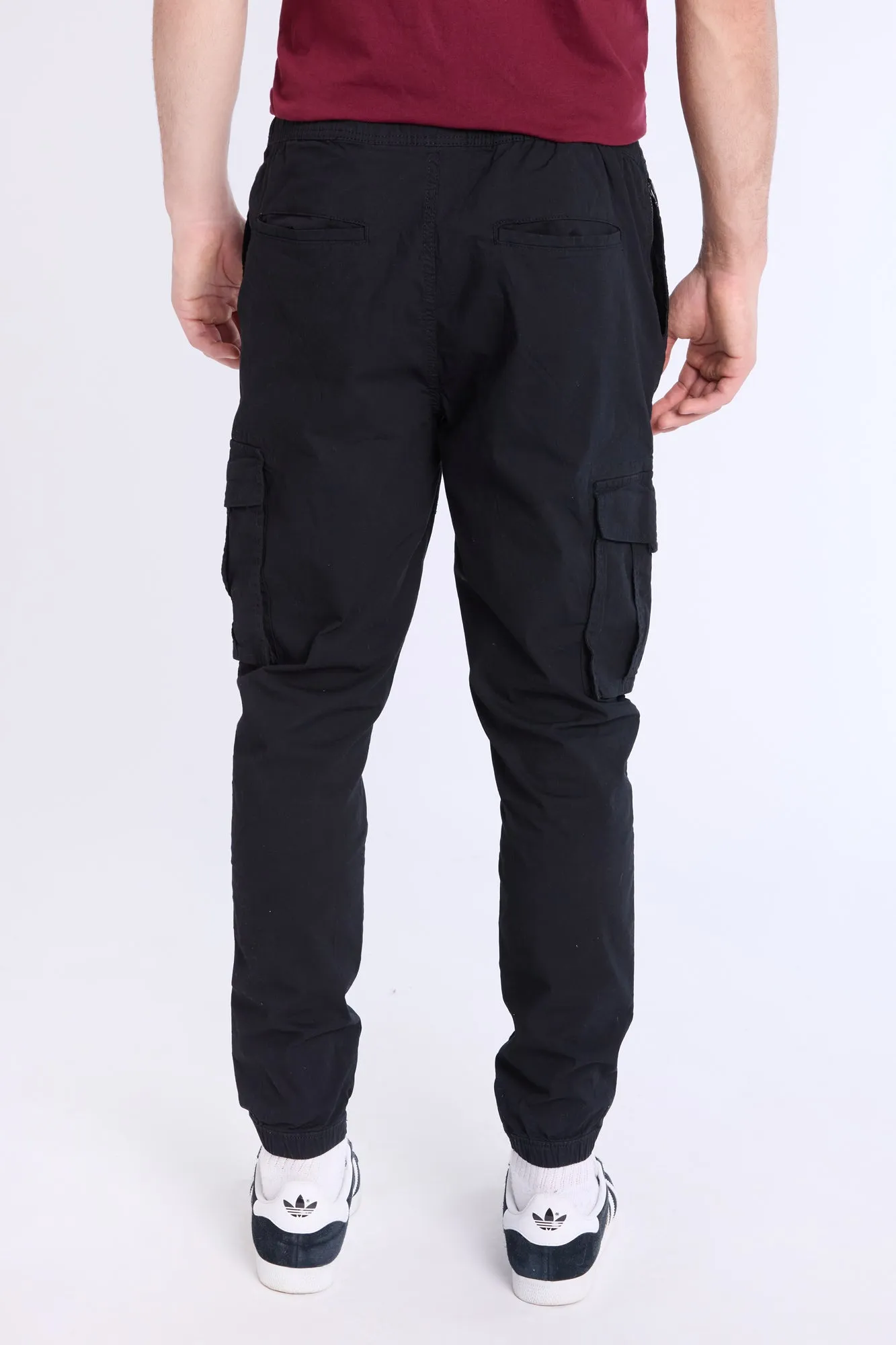 Poplin Cargo Jogger