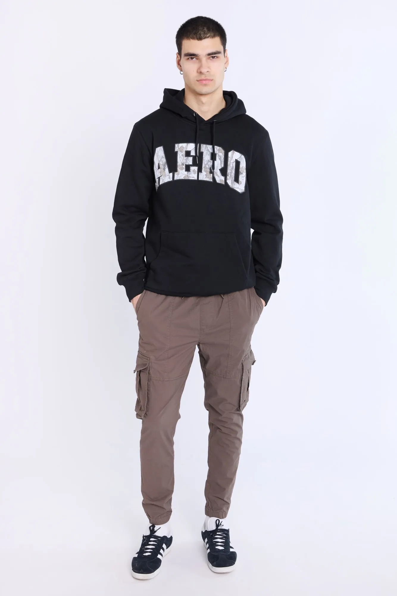 Poplin Cargo Jogger