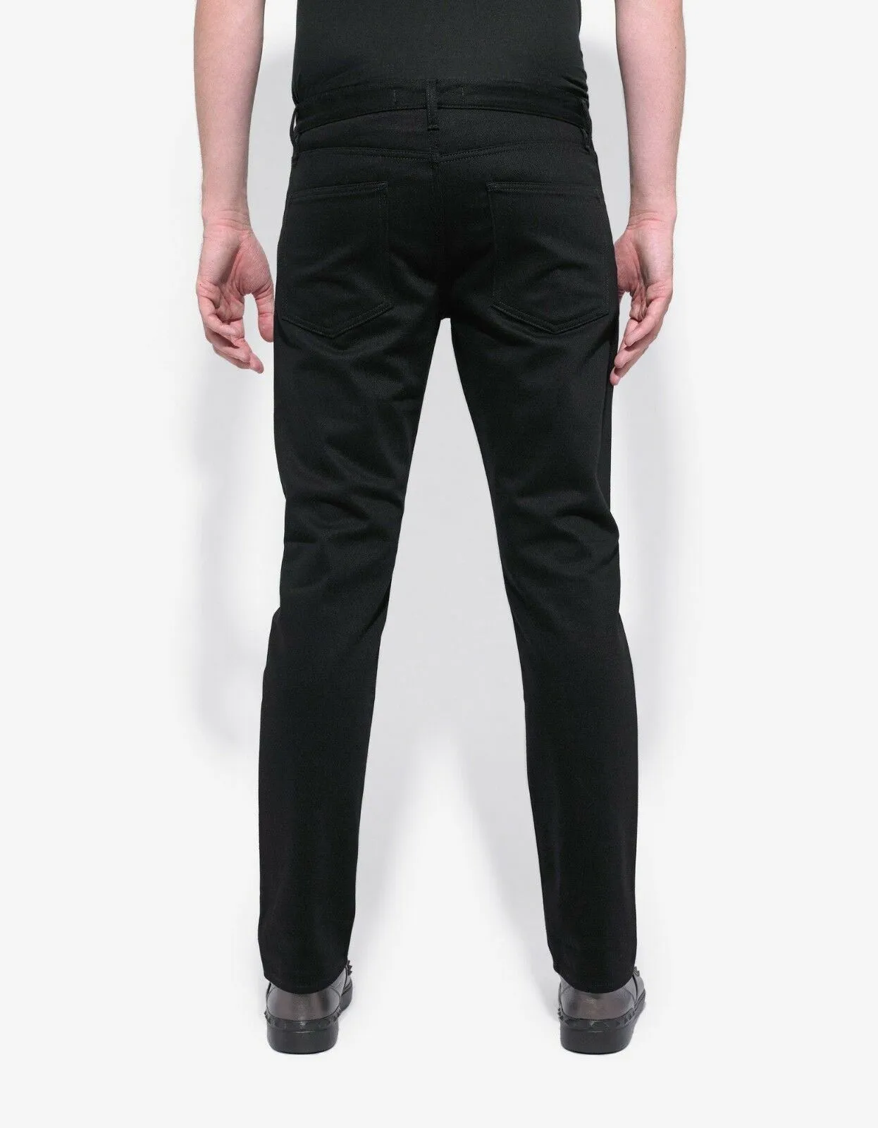 Rockstud Untitled Black Denim Jeans