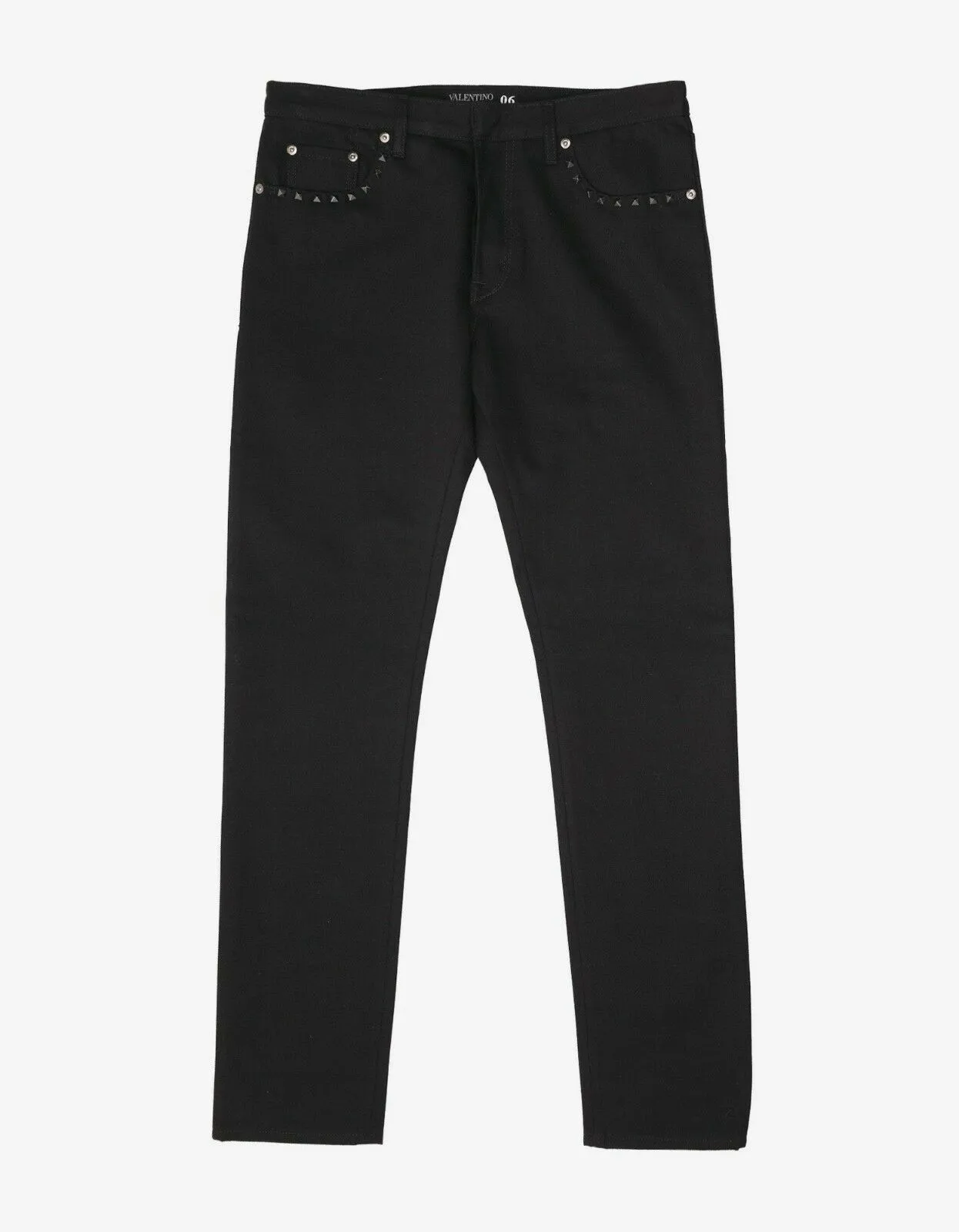 Rockstud Untitled Black Denim Jeans