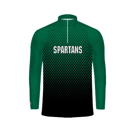Russell Athletic Youth Freestyle Sublimated Fleece 1/4 Zip Pullover