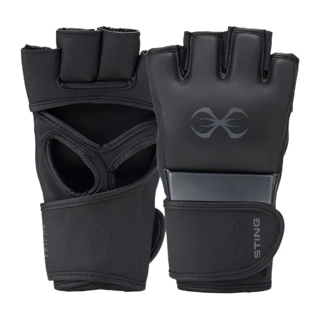 Sting Taipan MMA Fight Gloves - Black