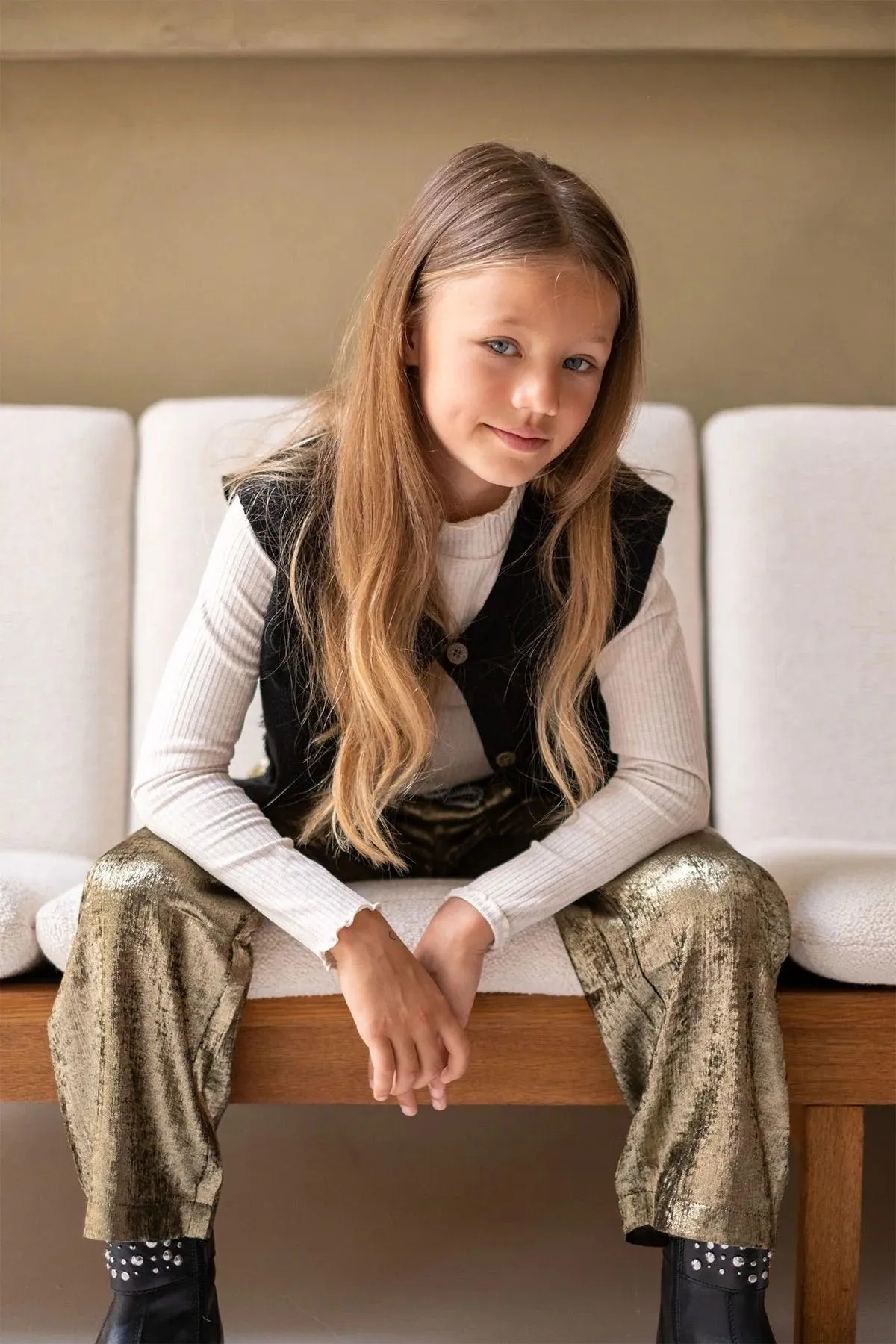 Tween Bottoms | Fenya Flo Lurex Pant | Like Flo