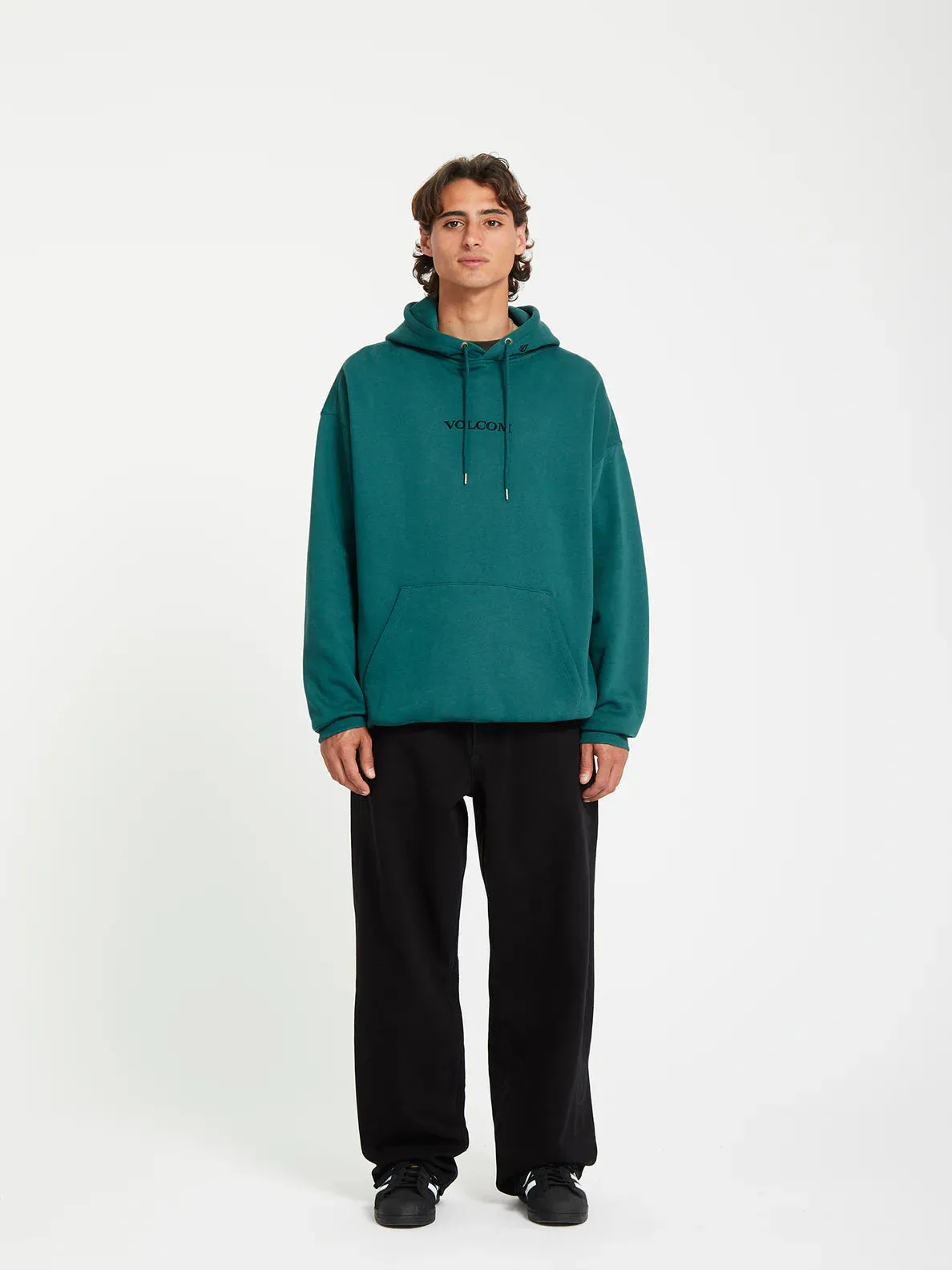Volcom Men's Stone Hoodie Evergreen A4132419_EVG