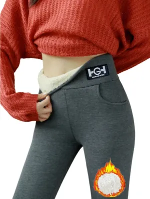 Winter Promotion - 50% OffWomens Fashionable Thermal Cashmere Slim Pants