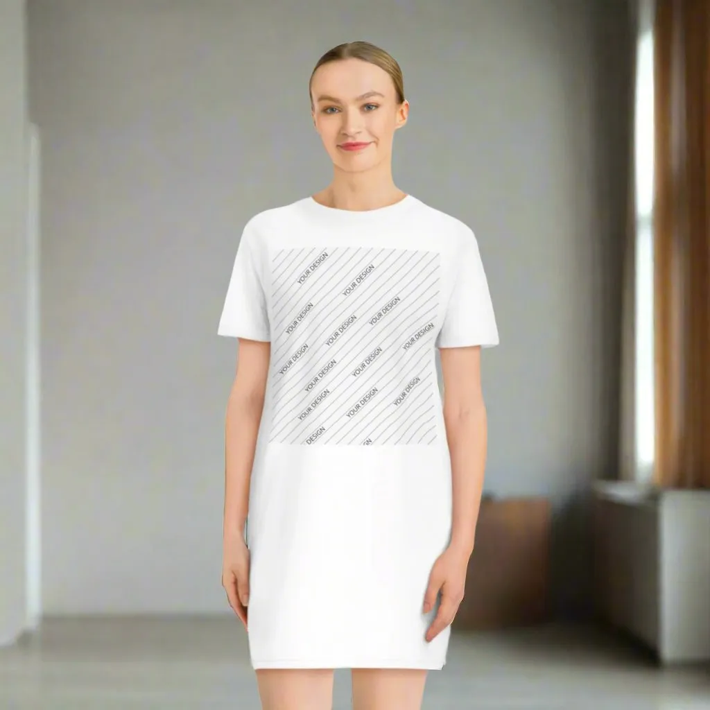 Women's Personalized Spinner T-Shirt Dress | Stanley Stella STDW144
