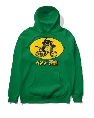 Yamaneko Pullover Hoodie (Kelly Green)